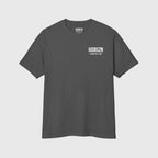 Gray t-shirt with 'Horizon Moto Co' logo on a white background