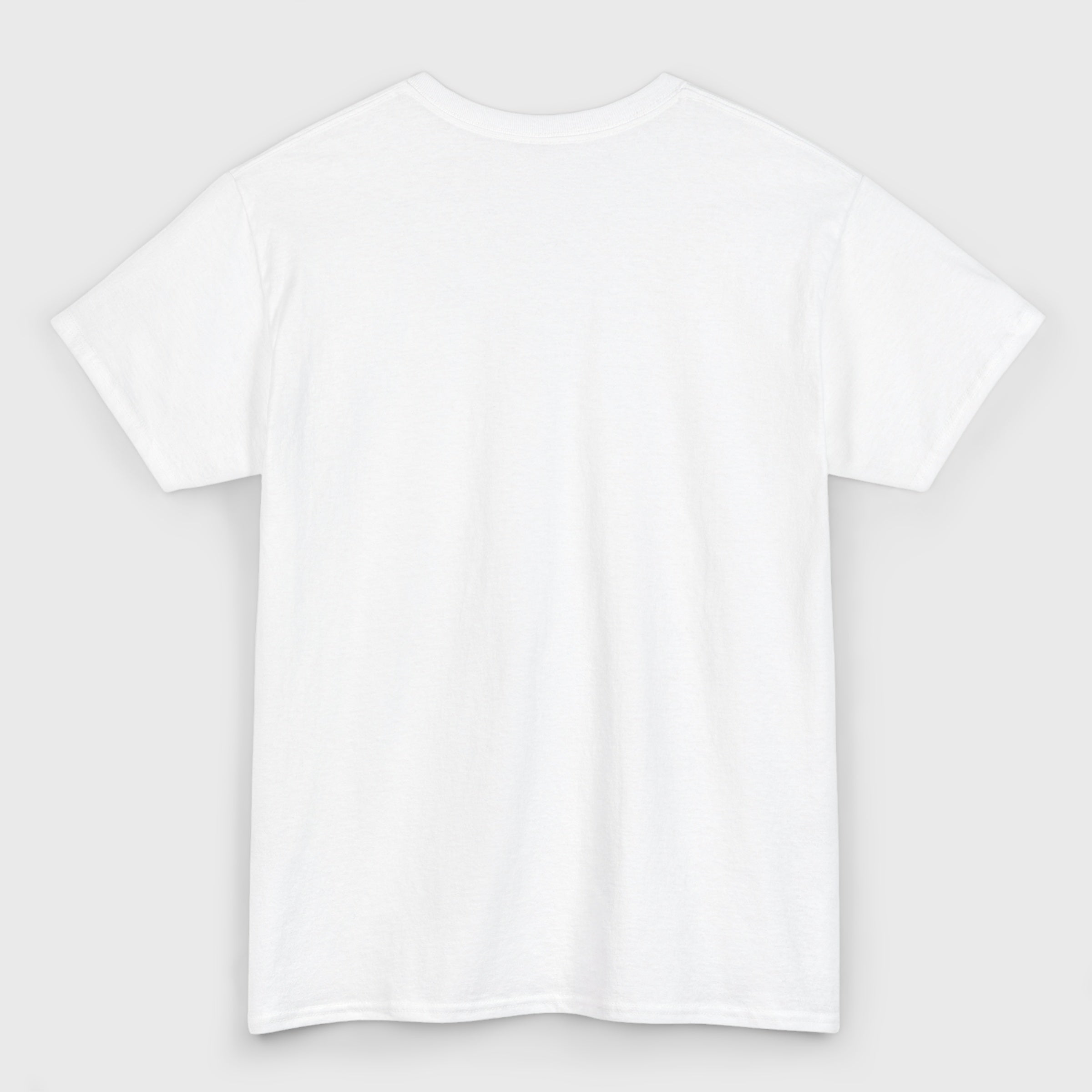 Skull Helmet Heavyweight Moto Tee – White