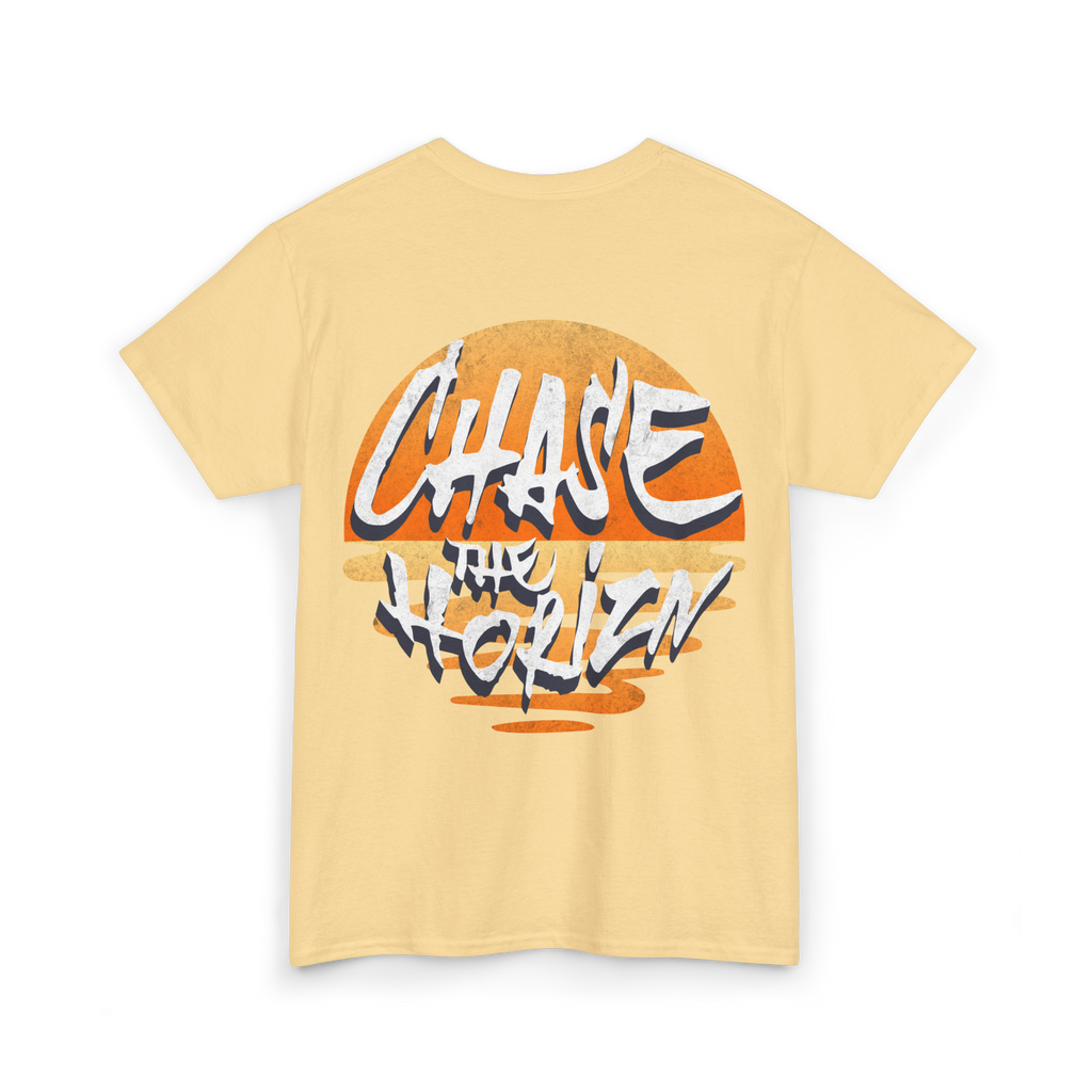 Chase the Sun Moto Tee – Heavyweight Motorcycle Shirt