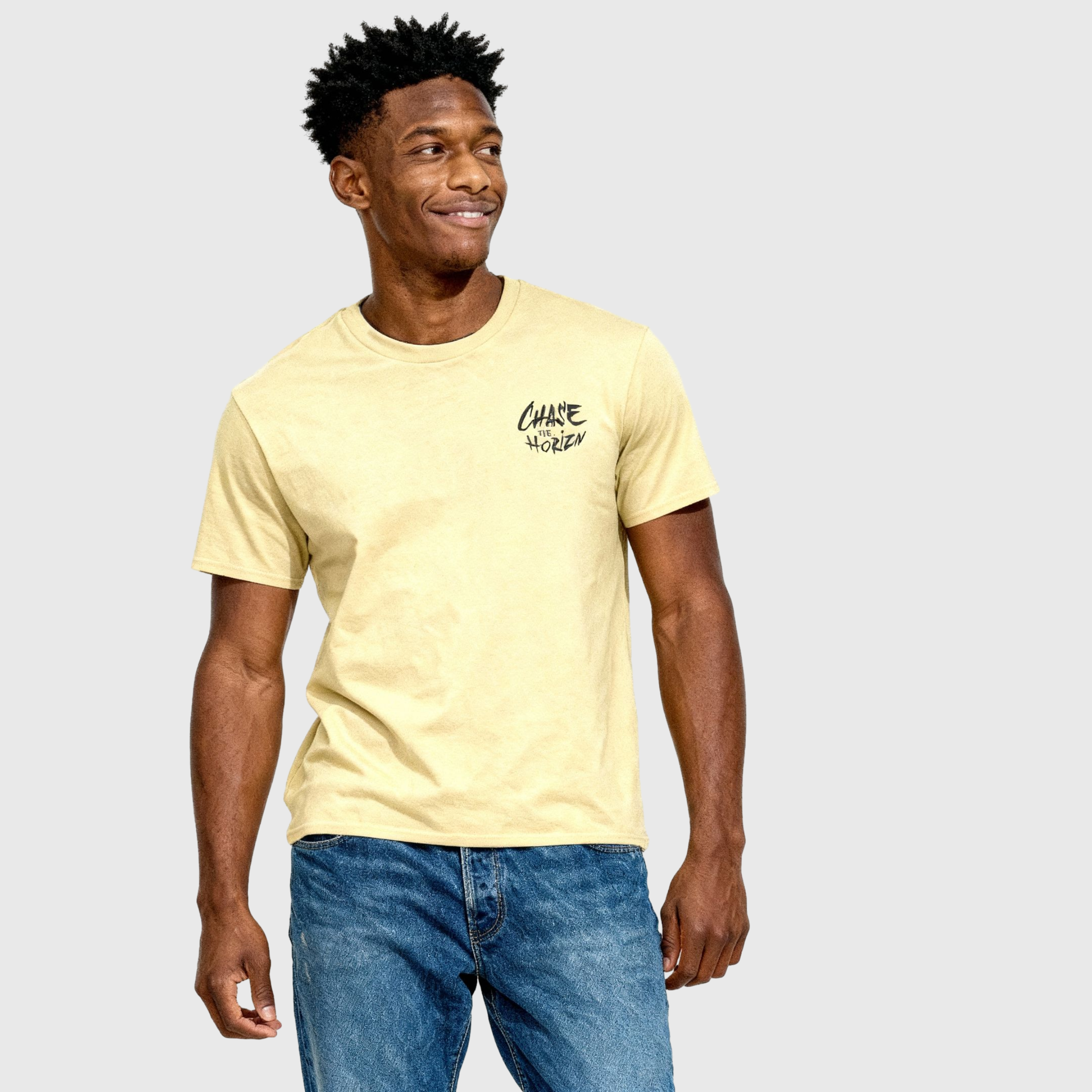Chase the Sun Moto Tee – Heavyweight Motorcycle Shirt