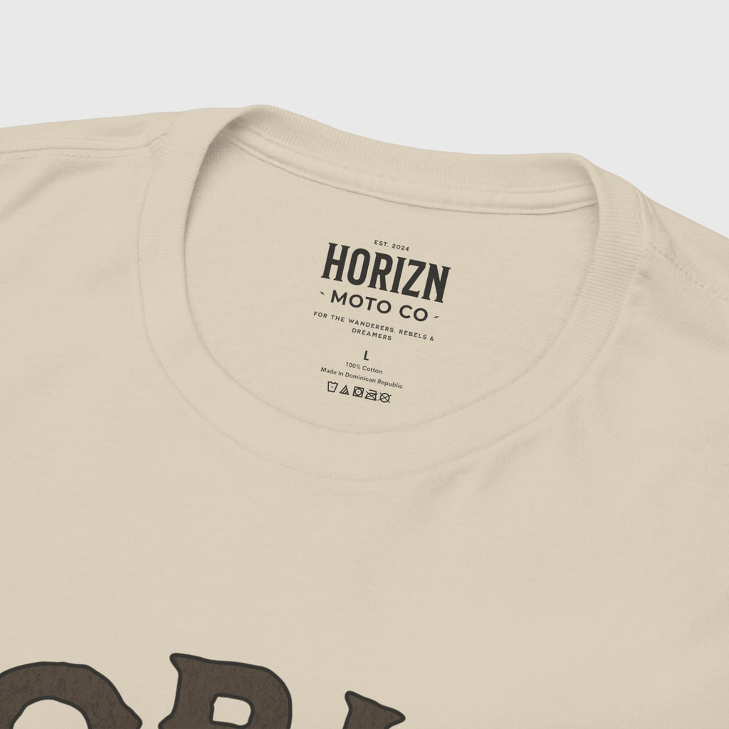 Café Racer Coffee Tee – Skeleton Rider Retro Shirt