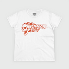 Flame Skull Speed Tee – Womens Moto Graphic Shirt