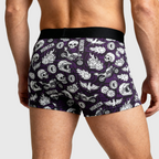 Purple Moto Skull Boxer Briefs
