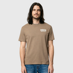 Faded Basics Tee – Brown – Heavyweight Motorcycle Shirt