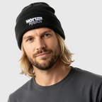 Charcoal Moto Beanie – HORIZN Knit Hat