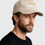 Chase the HORIZN Flexfit® Moto Cap — Beige