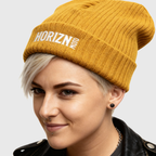 Mustard Beanie – Ribbed Knit Streetwear Hat