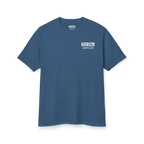 Faded Basics Tee – Navy – Heavyweight Motorcycle Shirt