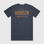 Flat back product view of the HORIZN Pocket Tee