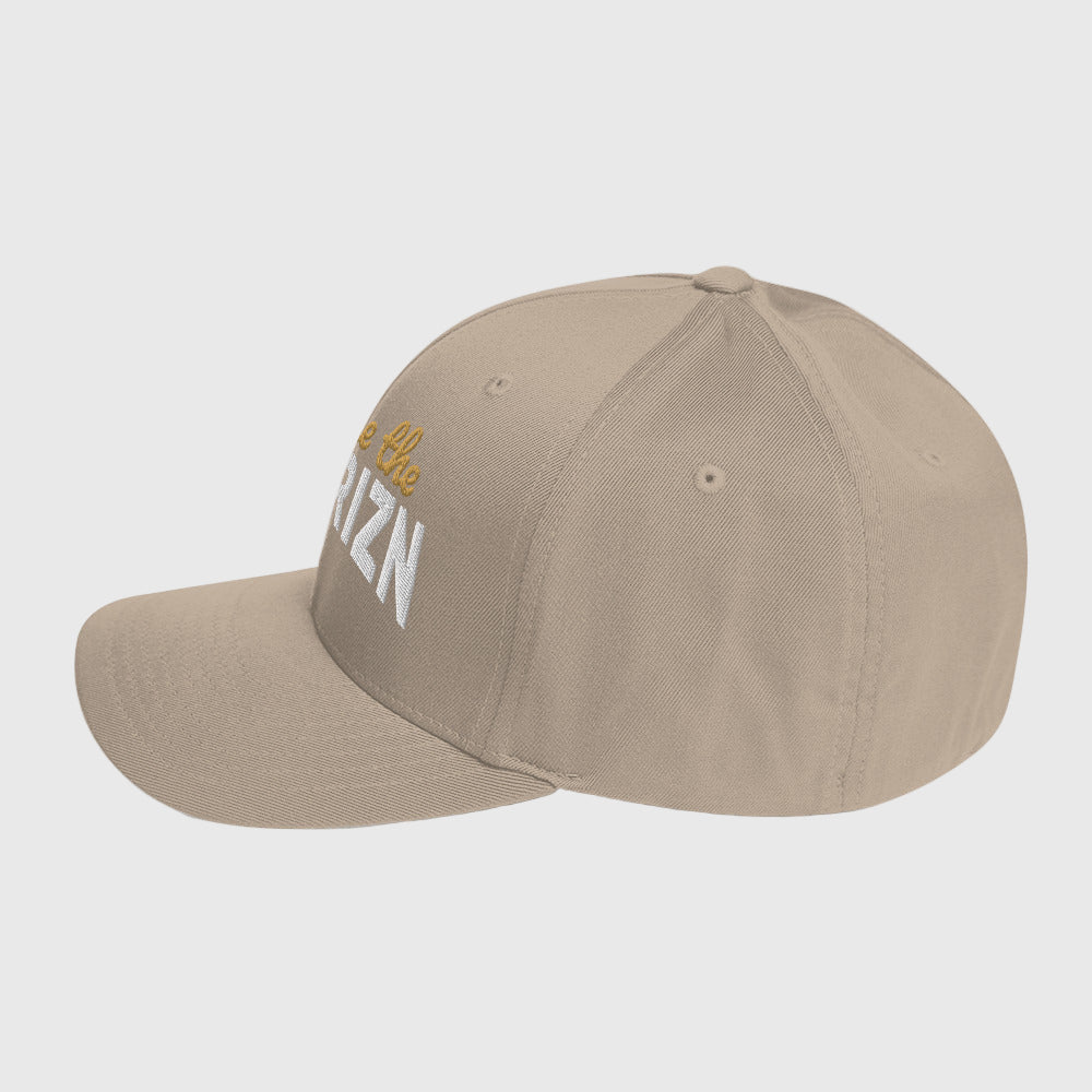 Chase the HORIZN Flexfit® Moto Cap — Beige – HoriznMoto